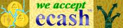 We accept ecash!